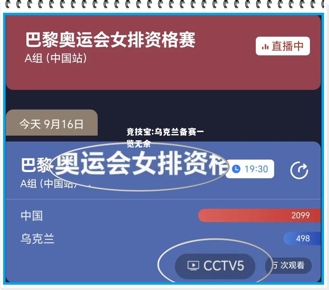 竞技宝:乌克兰备赛一览无余