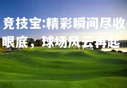 竞技宝:精彩瞬间尽收眼底，球场风云再起