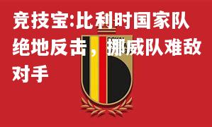 竞技宝:比利时国家队绝地反击，挪威队难敌对手